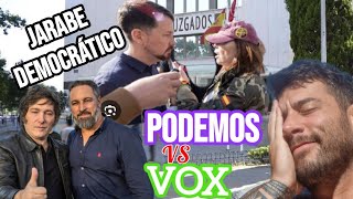 INCREPAN A PABLO IGLESIAS PODEMOS VS VOX [upl. by Bruckner161]