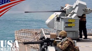 DS30B 30mm機関砲 amp M134ミニガンMk44 イギリス海軍  Royal Navy DS30B 30mm Autocannon amp Mk44 Minigun [upl. by Ainwat]