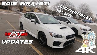 2018 WRXSTI PST Driveshaft Updates amp Eddys 18 STI [upl. by Nowyt113]