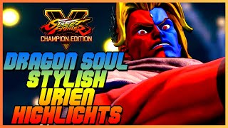 Urien Aegis Hype And Dirt ➛ SFV Champion Edition 🔥 DragonSoul Stylish Urien Highlights 🔥 Season 5 [upl. by Siana]