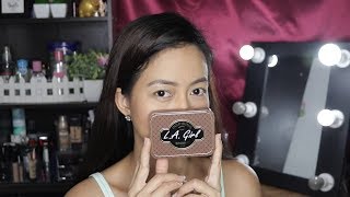 First Impressions  LA Girl Inspiring Brow Kit  Dark and Defined  by itsmechin chai [upl. by Latta927]