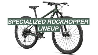 2021 Specialized Rockhopper Comparison Whats the Difference Between All 5 Bikes [upl. by Seldun915]