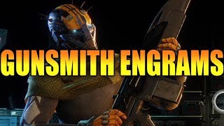 Gunsmith Engram Guide  Destiny 2 [upl. by Netsruk]