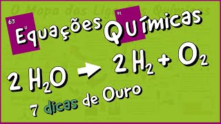 Como Interpretar QUALQUER Equação Química [upl. by Kcirtap]