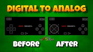 How to Change the Controls Look in ePSXe  Digital to Analog Gamepad [upl. by Briggs]