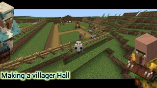 Got villagers in my Survival worldminecraft minecraftclutchgod shortfeed gaming [upl. by Aicined]