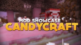 CANDYCRAFT A SWEET DIMENSION  Mod Showcase Minecraft [upl. by Barty]