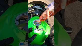 2024 Ninja 300 High speed mileage test 😱  Kawasaki Ninja 300 1L Mileage [upl. by Diehl]