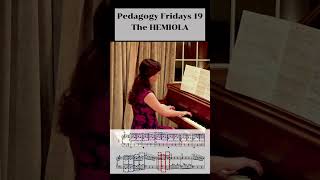 Pedagogy Fridays 19 The Hemiola pianopedagogy [upl. by Sualakcin]