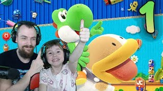 NEUES ABENTEUER MIT KIMMY  Yoshis Crafted World Gameplay Part 1 Deutsch [upl. by Ermengarde]