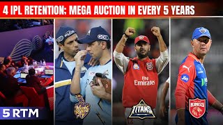 IPL Mega Auction 4 Retentions 5 RTM  Yuvraj Singh back in IPL 2025  rcbiansofficial [upl. by Carine]