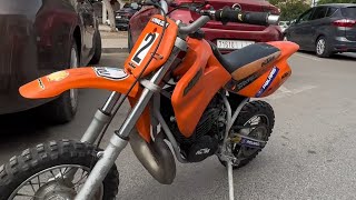 وأخيرا خدمتها تصمت فالصوت🤯 KTM SX50 pro junior [upl. by Dowdell931]