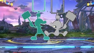 Dumbest Mr Game and Watch Plays in Smash 4 [upl. by Row]