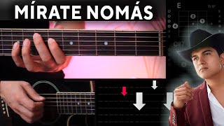 Mírate Nomás  Ulices Chaidez GUITARRA Tutorial  Acordes [upl. by Kolodgie586]