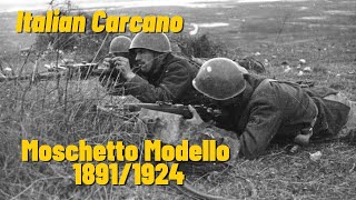 Recap of the Italian Carcano Musketoon Model 18911924 [upl. by Rapsac774]