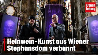 HelnweinKunst aus Wiener Stephansdom verbannt  kronetv NEWS [upl. by Goth]