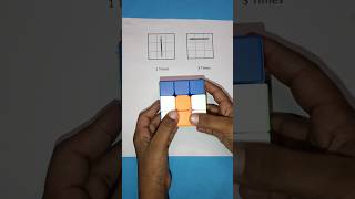 How to solve Rubiks cube 3x3 Cube solve Magic trick Formula shortvideo [upl. by Eiramana416]