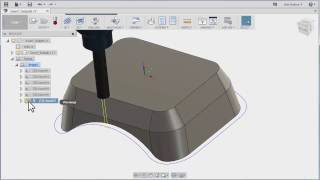 Fusion Ultimate Swarf 5 Axis Toolpath  Tutorial 1 of 2 [upl. by Oler]