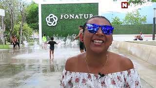 Fuente Fonatur en Cancún [upl. by Noed]