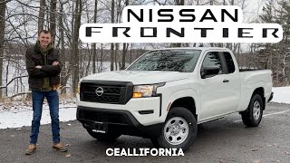 2024 Nissan Frontier S King Cab  Cheap For A Reason  Walkaround Review and Test Drive [upl. by Samal586]