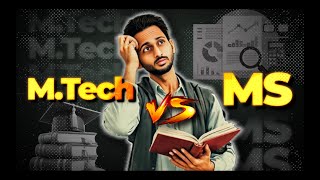 MTech vs MS in India Which is better [upl. by Avlasor926]