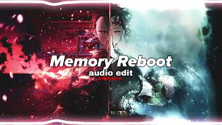 Memory Reboot  audio edit [upl. by Hayward]