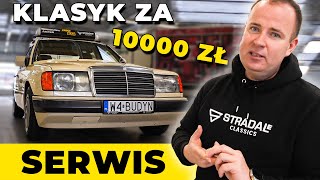 Naprawiamy Mercedesa W124 Ile kosztował PIERWSZY SERWIS [upl. by Newton]