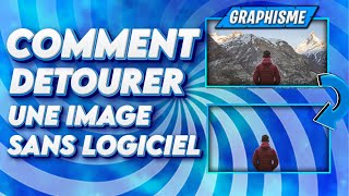 TUTO DÉTOURER UNE IMAGE SUR MOBILE SANS LOGICIEL NI APPLICATION 2024 [upl. by Asiuqram]