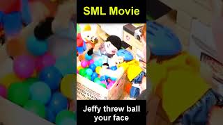 SML Movie Jeffy threw ball your face sml smlmovie [upl. by Alekahs]