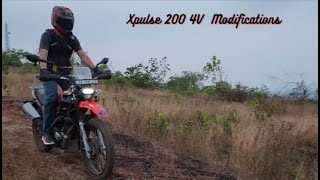 Xpulse 200 4V BikeAccessoriesModifications [upl. by Maxentia]