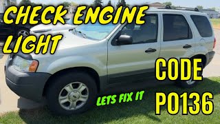 2003 Escape 3OL V6 P0136 Code 02 Sensor [upl. by Darcy]