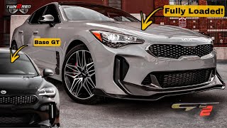 NEW 2022 KIA STINGER GT2 Comparison Review [upl. by Ahsim63]