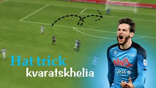 Watch a very strong hat trick from kvaratskhelia and a fantasy match [upl. by Euginimod543]