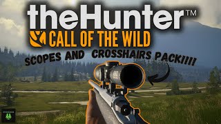 Trying out the New Scopes and Crosshairs Pack INSANE DLC  theHunter Call of the Wild [upl. by Garik]