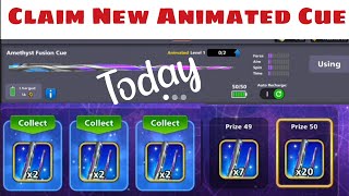 Claim New Animated Cue Amethyst Fusion Cue in 8 Ball Pool Cue Grab Event [upl. by Alaric]