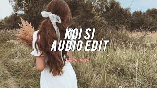 Koi Si  Afsana Khan edit audio [upl. by Assirem]