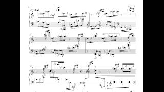 Piano arrangement of Mussorgsky quotLimoges Le Marchequot [upl. by Aohk]