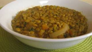 Moroccan lentils Recipe  CookingWithAlia  Episode 94 [upl. by Harac]