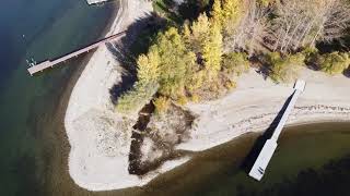 Naramata BC  Centre Beach Park [upl. by Anihtyc180]