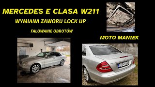 Mercedes EClasa W211 wymina zaworu LockUp konwerter 7226 [upl. by Ydnic3]