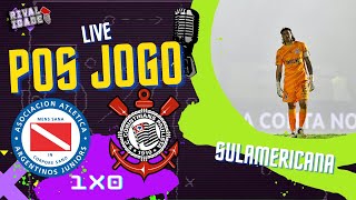 Pós jogo Argentinos Jrs 1x0 Corinthians  React [upl. by Annatnom]