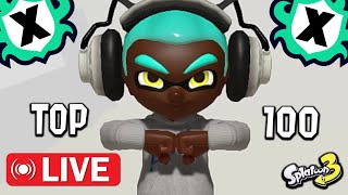 SPLATOON 3 TOP 10 RANKED GRIND Today will be good [upl. by Lalita]