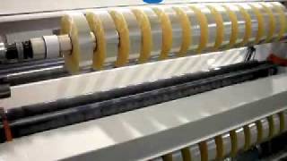 Cortadora Rebobinadora de Cinta  Fita Adhesiva  Adhesive Tape Slitter Rewinder  I [upl. by Willcox]