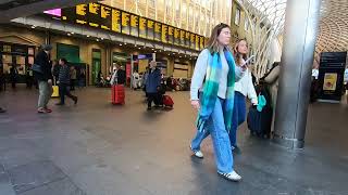 Concourse Kings Cross Station LONDON UK [upl. by Megen]