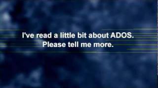 What does ADOS stand for Autism Diagnosis Observation Schedule [upl. by Birkner]