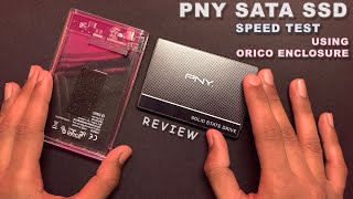 PNY Sata SSD CS900 120GB amp Orico Enclosure Review  Speed Test  Worth Buying [upl. by Edeline]