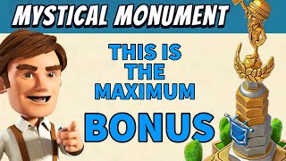 Mystical Monument MAX BONUS level 300  BOOM BEACH gameplay attack strategy amp animation [upl. by Shanda]