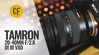 Tamron 2040mm f28 Di III VXD lens review [upl. by Eibocaj]