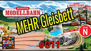 Deagostini Modelleisenbahn  MEHR Gleisbett  Heft 011 Modellbau Anleitung Deutsch [upl. by Nika951]