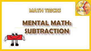 Math Tricks Mental Math Subtraction  Grade 3 [upl. by Rastus]